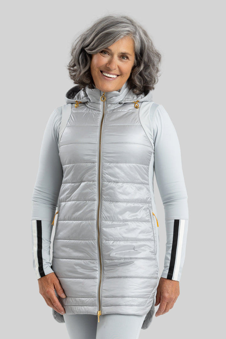 GLORIA Long vest with zip off hood OH25115 - OHSHO - 2025 Winter
