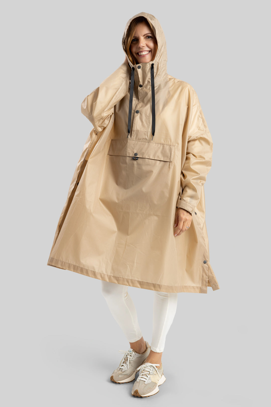 【新品・未使用】 OHGA BOWTIE PONCHO LUVIA Rain poncho OH25600 - OHSHO - 2025 Winter Collection