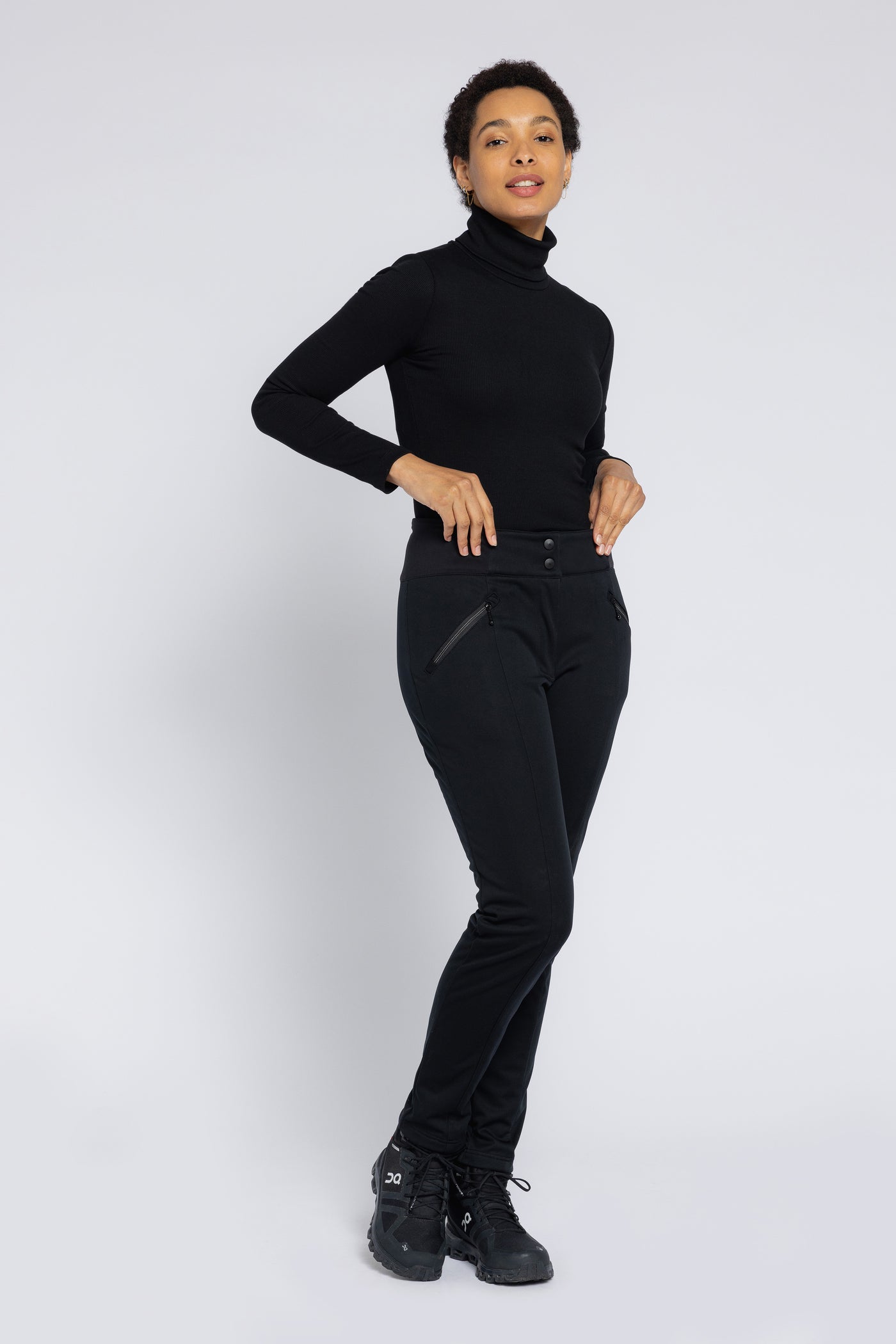 043736 OSLO HIGH WAISTED SOFTSHELL WOMENS TROUSER