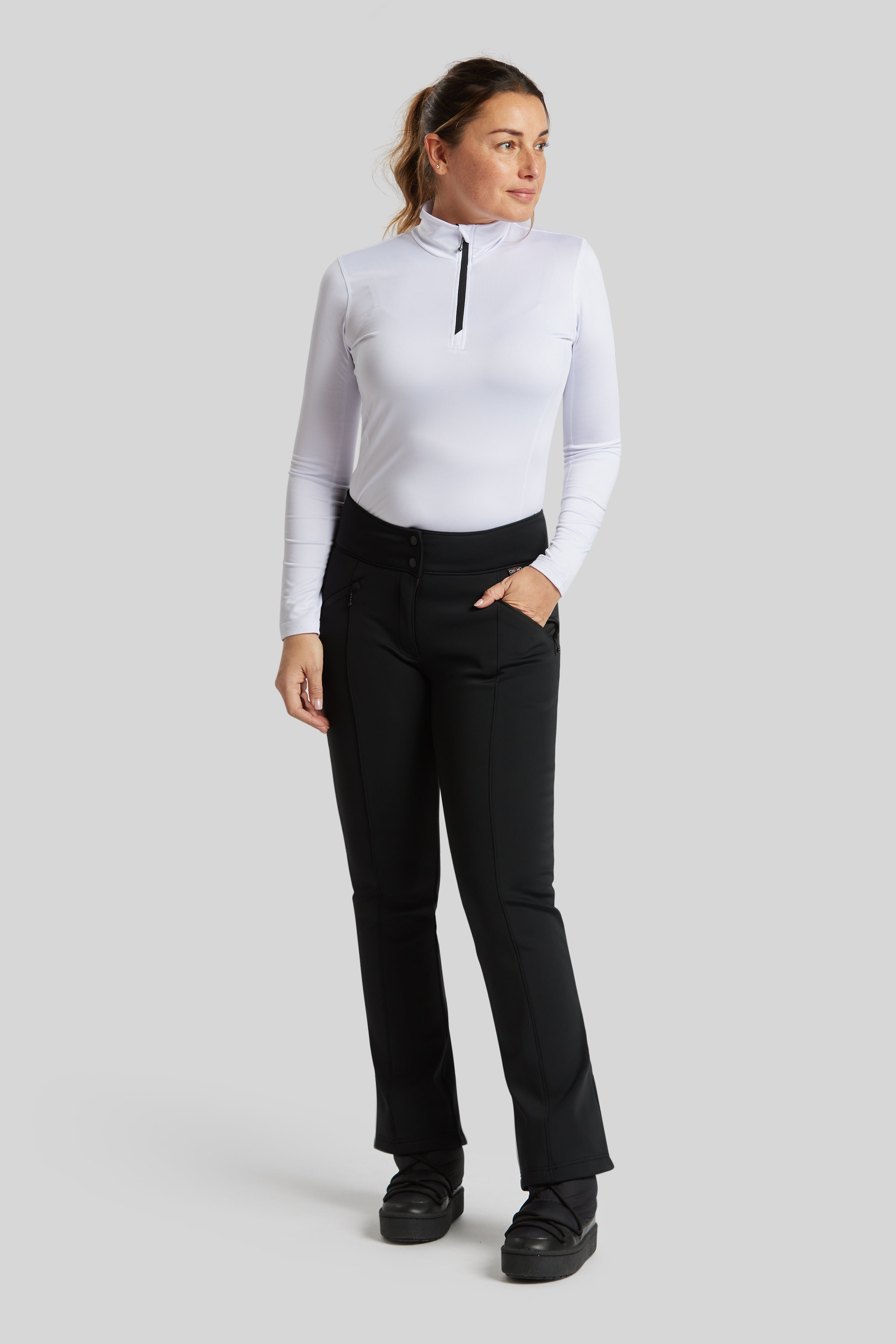 two-ply balloon pants | OHOTORO